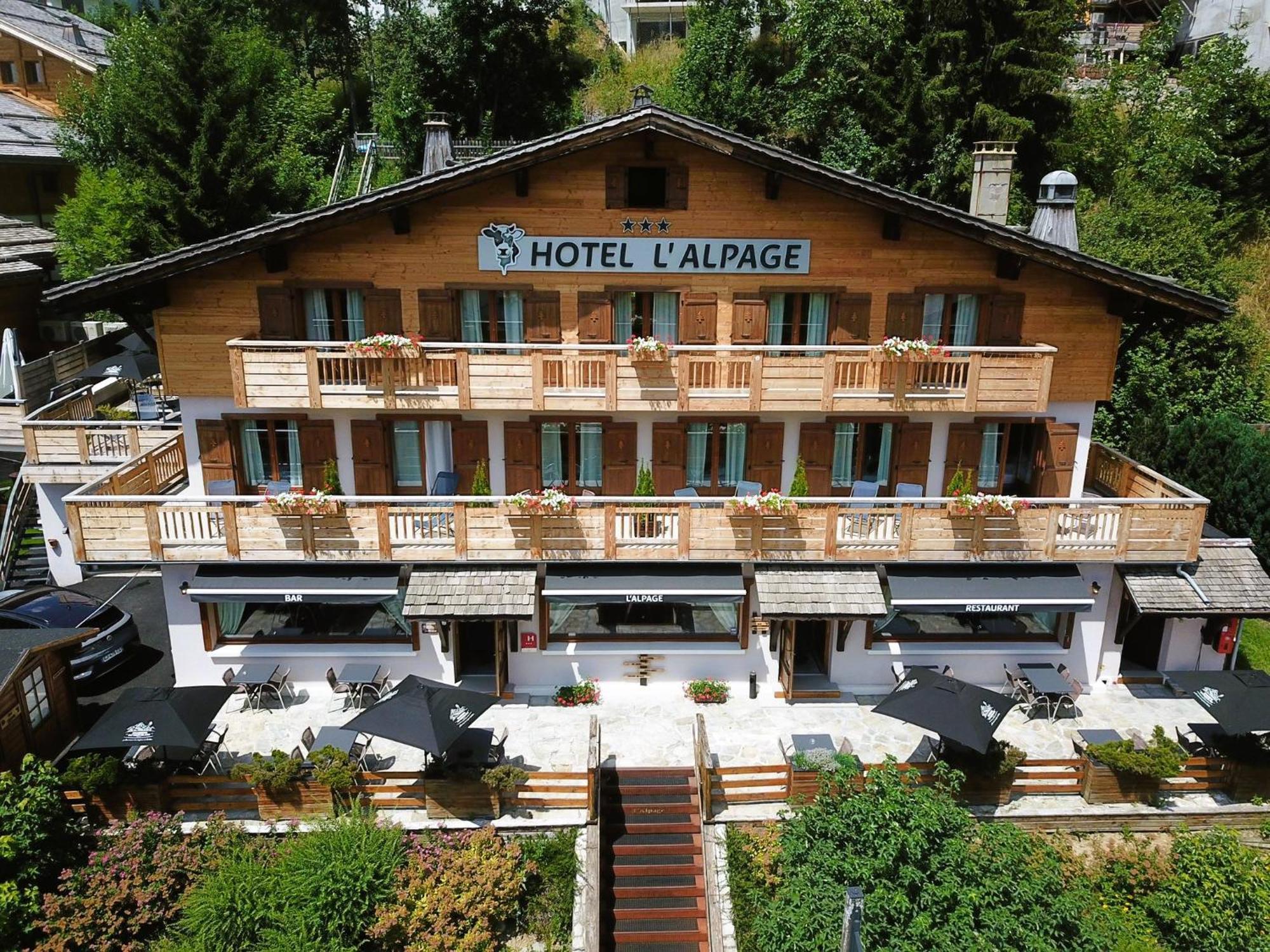 L'Alpage Hotel Le Grand-Bornand Buitenkant foto