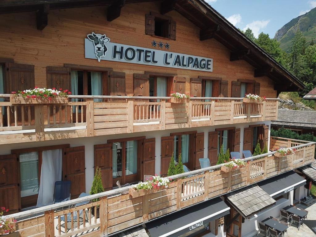 L'Alpage Hotel Le Grand-Bornand Buitenkant foto