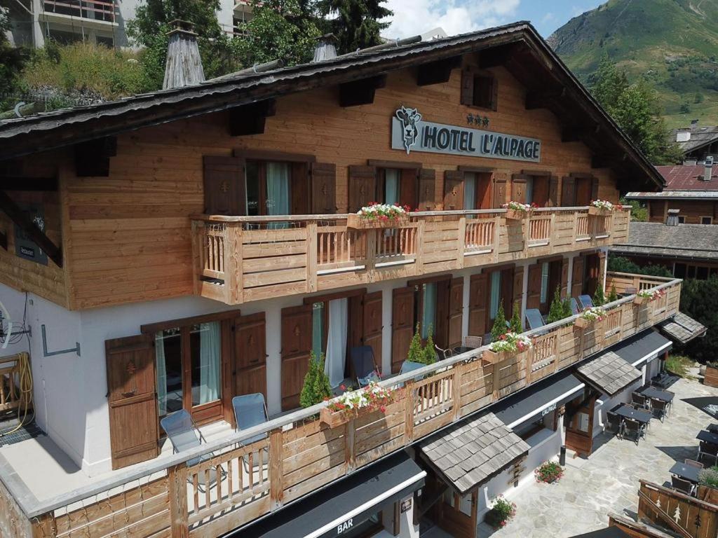 L'Alpage Hotel Le Grand-Bornand Buitenkant foto