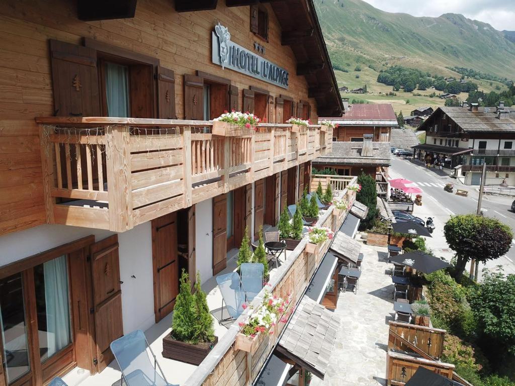 L'Alpage Hotel Le Grand-Bornand Buitenkant foto